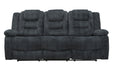 Parker Living Bolton - Misty Storm Manual Reclining Sofa Loveseat and Recliner
