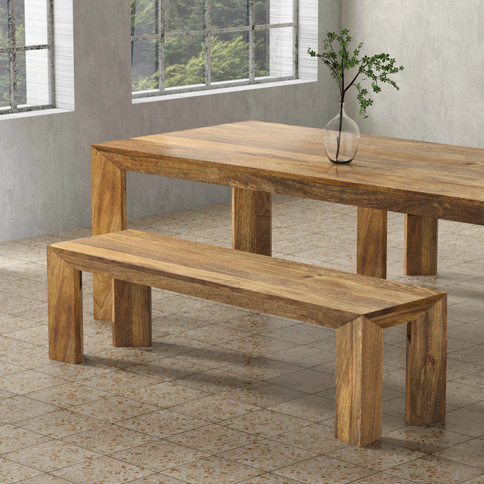 Parker House Crossings - Downtown Dining 86 Inch Rectangular Dining Table With 4 Upholstered Chairs