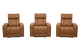 Parker Living Phoenix Zero Gravity Power 3 Seat Home Theater Seating with Immersive Audio P3