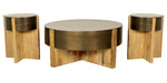 Parker House Aspen 42 Inch Round Cocktail Table with 2 End Tables