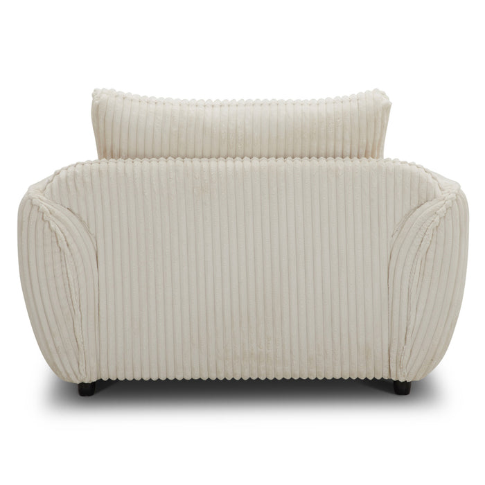 Parker Living Utopia - Mega Ivory Chair and A Half with Lumbar Pillow Two Pack