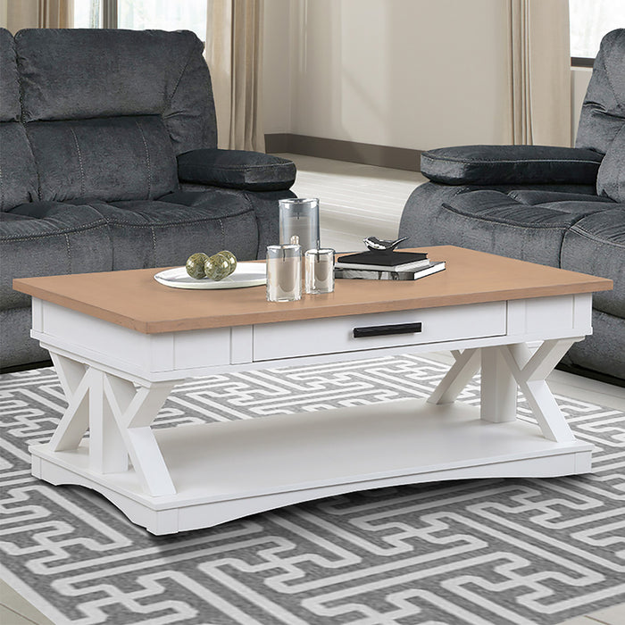 Parker House Americana Modern Cocktail Table with 2 End Tables