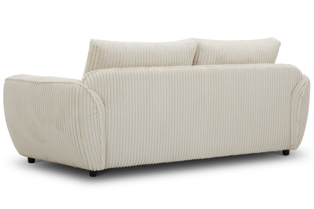 Parker Living Utopia - Mega Ivory 2 Seat Sofa with Lumbar Pillow