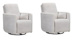 Parker Living Turner Manual Swivel Glider Recliner Two Pack
