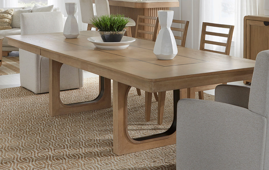 Parker House Escape - Dining 84 Inch Rectangular Table with 6 Ladderback Chairs