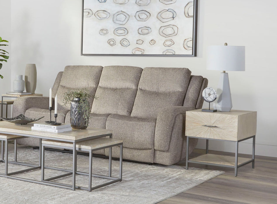 Parker Living Penfield - Frappe Power Reclining Sofa and Loveseat