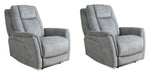 Parker Living Linus - Hudson Grey Zero Gravity Power Recliner Two Pack