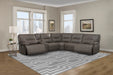 Parker Living Spartacus 6 Piece Modular Power Reclining Sectional with Power Adjustable Headrests