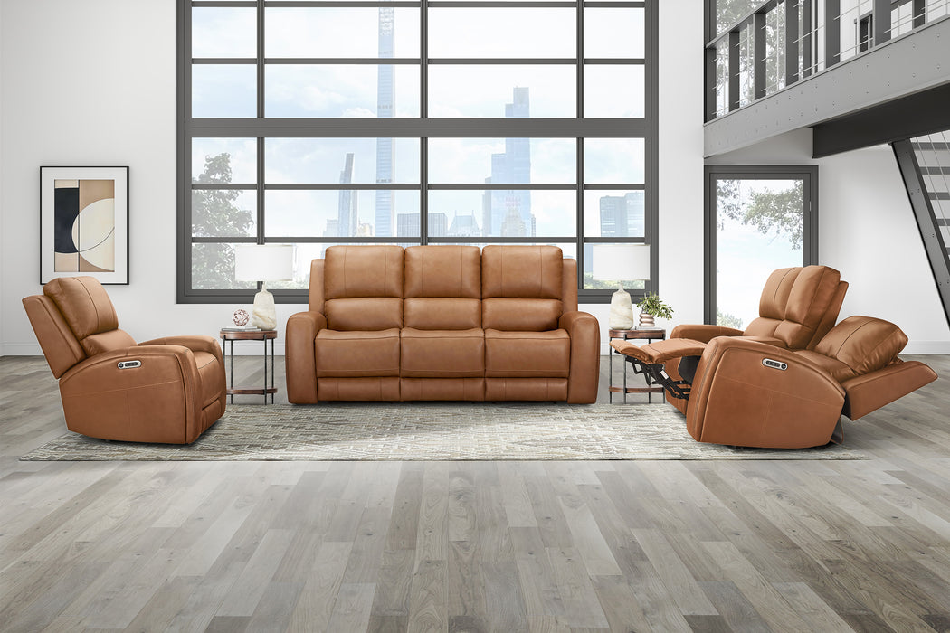 Parker Living Belmont Zero Gravity Power Reclining Sofa Loveseat and Recliner