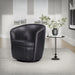 Parker Living Barolo 100% Italian Leather Swivel Club Chair