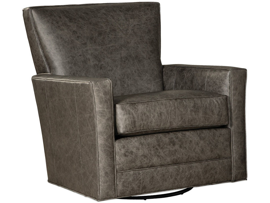 CM Leather Swivel Glider - L055610BDSG - MI Hometown Furnishings (MI)*