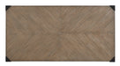 Parker House Cedar Fork - Dining 78 inch Rectangular Dining Table with 6 ladderback chairs