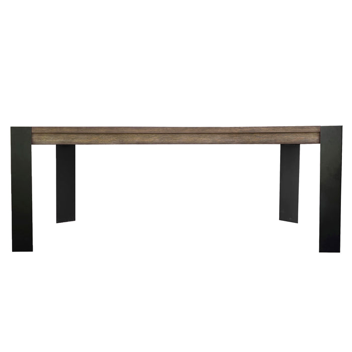 Parker House Cedar Fork - Dining 78 inch Rectangular Dining Table with 6 ladderback chairs
