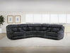 Parker Living Dalton 7 Piece Modular Power Reclining Sectional with Power Adjustable Headrests
