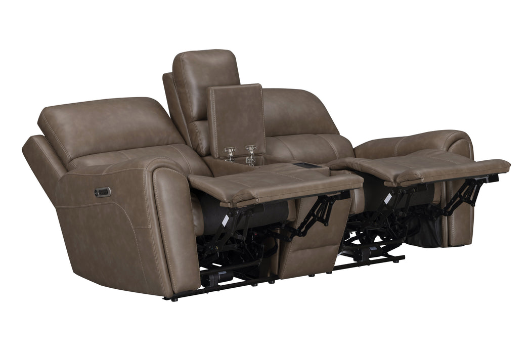 Parker Living Hancock Zero Gravity Power Reclining Console Loveseat P3