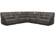 Parker Living Spartacus 7 Piece Modular Power Reclining Sectional with Power Adjustable Headrests
