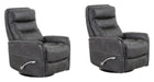 Parker Living Gemini Swivel Glider Recliner Two Pack