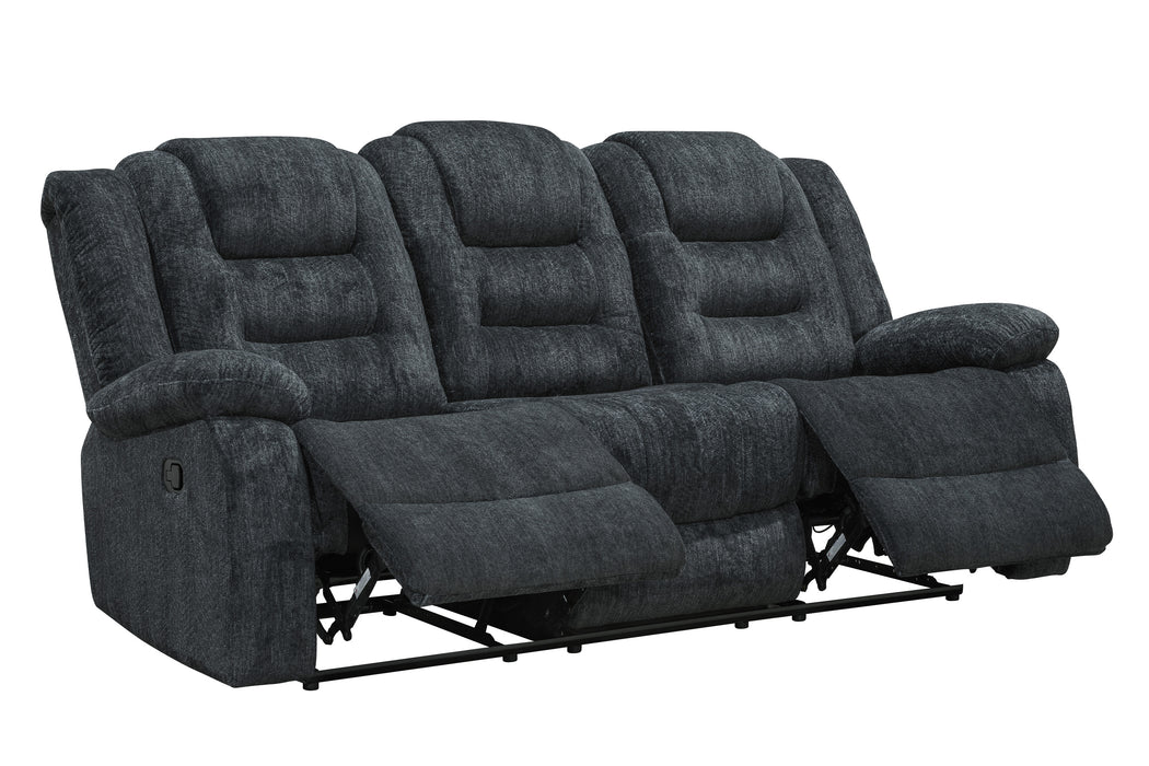 Parker Living Bolton - Misty Storm Manual Reclining Sofa and Loveseat