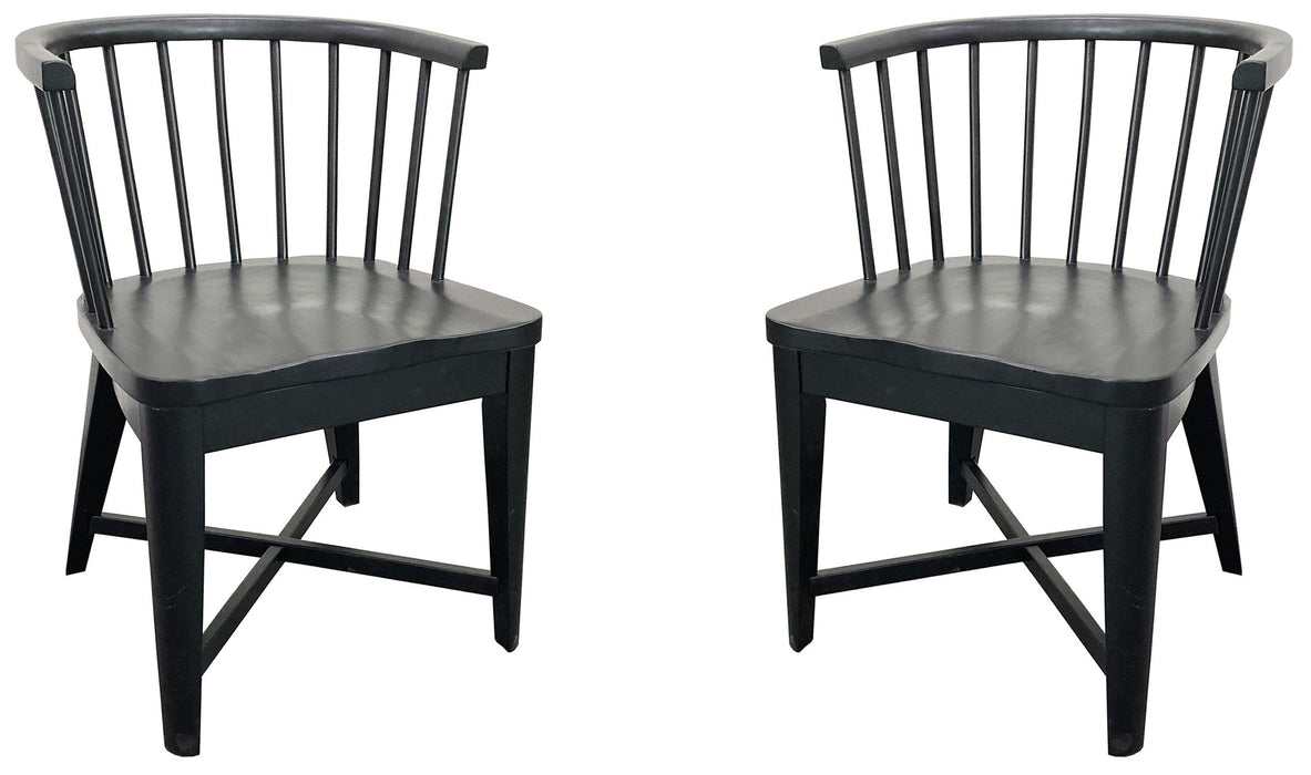 Parker House Americana Modern Dining Barrel Dining Chair Two Pack
