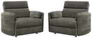 Parker Living Radius Xl Extra Wide Power Glider Recliner Two Pack