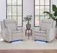 Parker Living Armstrong Power Recliner with Heat Massage and Auto-Glide Two Pack