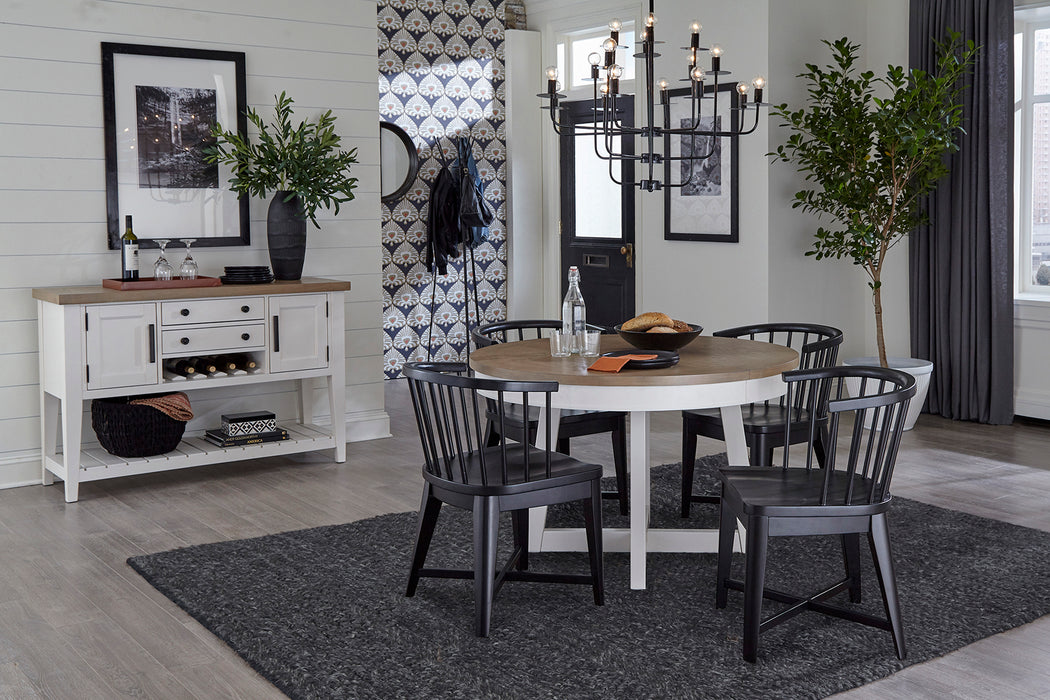 Parker House Americana Modern Dining Barrel Dining Chair (2/CTN Sold in pairs)
