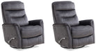 Parker Living Gemini Swivel Glider Recliner Two Pack