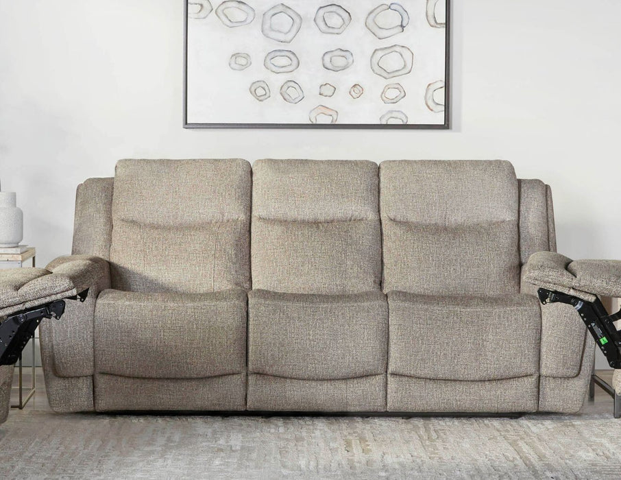 Parker Living Penfield - Frappe Power Reclining Sofa and Two Recliners