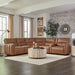 Parker Living Modesto 6 Piece Modular Power Reclining Sectional with Power Adjustable Headrests