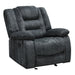 Parker Living Bolton - Misty Storm Manual Reclining Sofa and Two Recliners