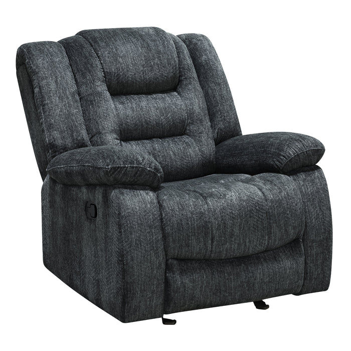 Parker Living Bolton - Misty Storm Manual Reclining Sofa Loveseat and Recliner