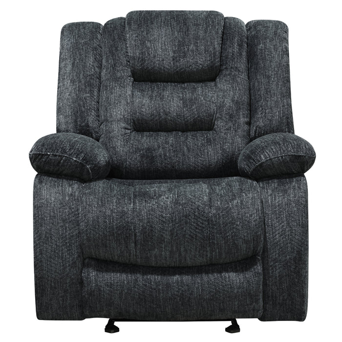 Parker Living Bolton - Misty Storm Manual Reclining Sofa and Two Recliners