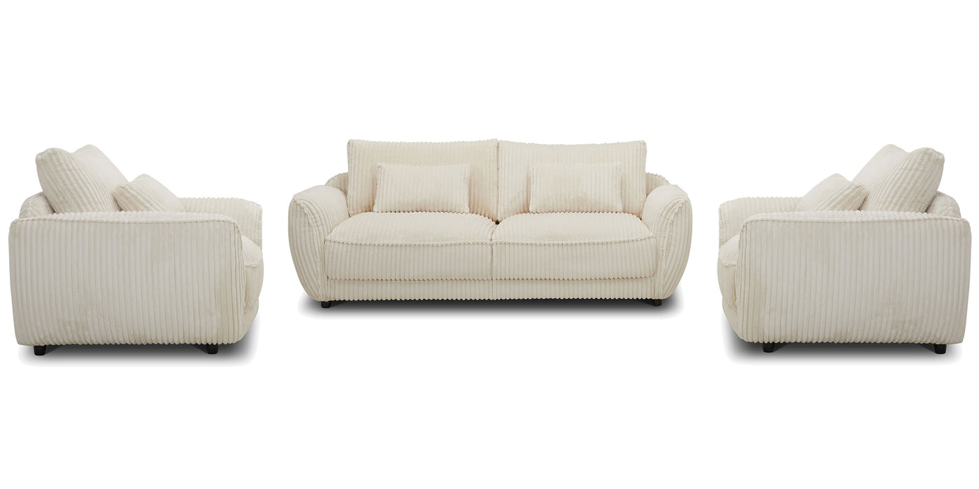 Parker Living Utopia - Mega Ivory Sofa and 2 Chair and Half