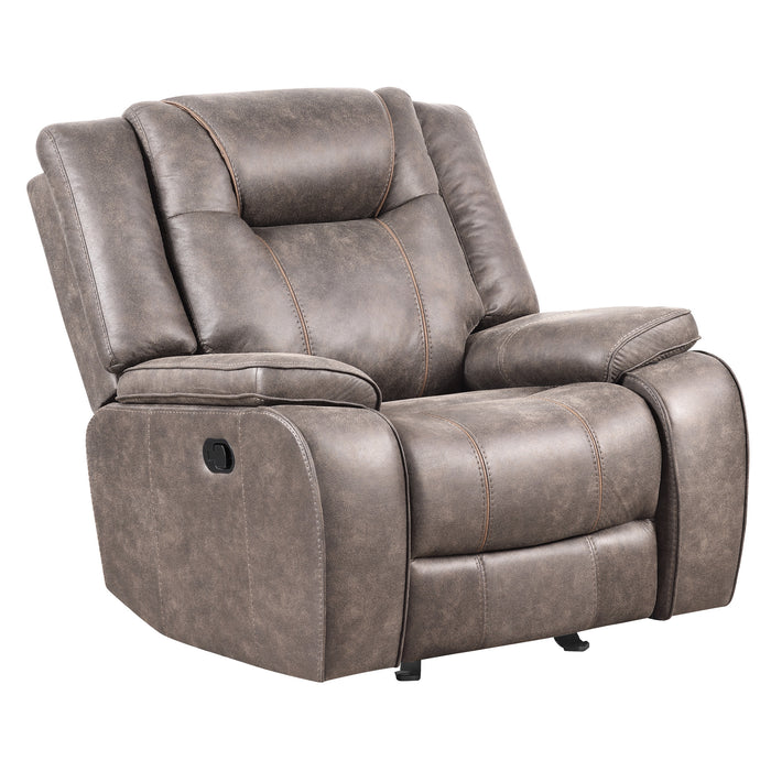 Parker Living Blake - Desert Taupe Manual Glider Reclining Sofa and Two Recliners