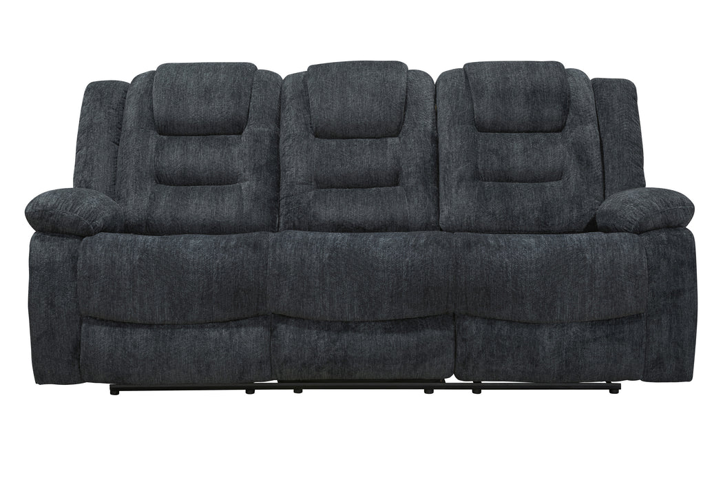 Parker Living Bolton - Misty Storm Manual Reclining Sofa and Two Recliners