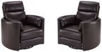 Parker Living Radius - Powered By Freemotion Cordless Power Swivel Glider Recliner Two Pack