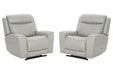 Parker Living Callahan Power Lift Recliner with Heat and Massage Two Pack