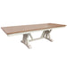 Parker House Americana Modern Dining 88 inch Trestle Extendable Dining Table