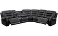 Parker Living Outlaw - Stallion 6 Piece Modular Power Reclining Sectional with Drop Down Table