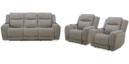Parker Living Penfield - Frappe Power Reclining Sofa and Two Recliners