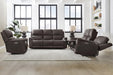 Parker Living Easton - Steamboat Brown Zero Gravity Power Reclining Tilt Console Loveseat P3