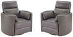 Parker Living Radius - Powered By Freemotion Cordless Power Swivel Glider Recliner Two Pack