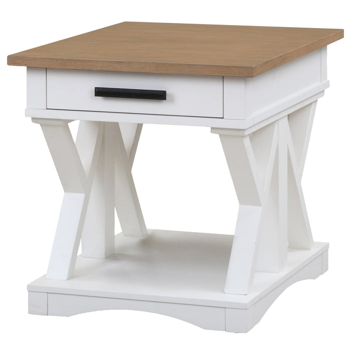 Parker House Americana Modern Cocktail Table with 2 End Tables