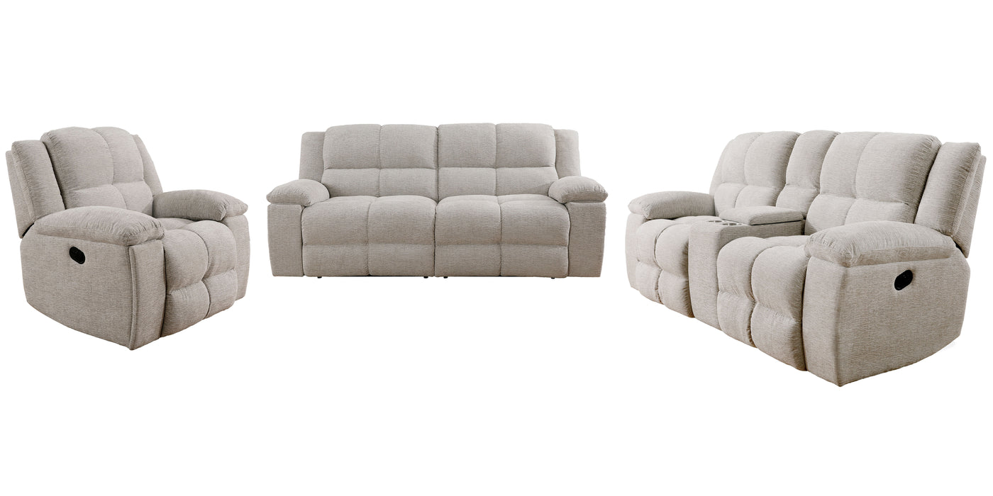 Parker Living Buster Manual Reclining Sofa Loveseat and Recliner