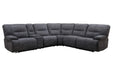 Parker Living Gladiator 6 Piece Modular Power Reclining Sectional with Power Adjustable Headrests