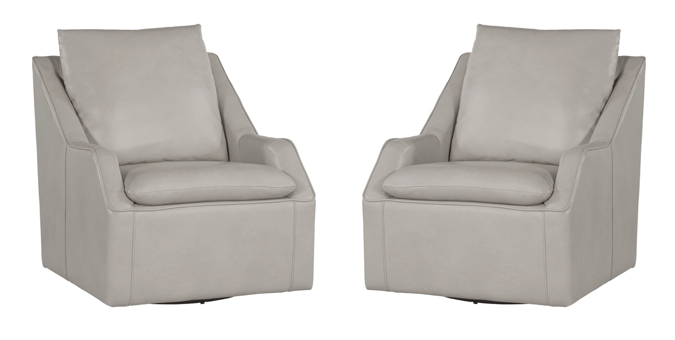 Parker Living Asher Swivel Accent Chair Two Pack