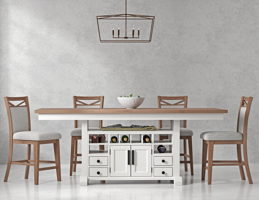 Parker House Americana Modern Dining Upholstered Counter Chair (2/CTN Sold in pairs)