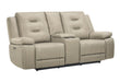 Parker Living Caldwell - Tahoe Fog Power Reclining Sofa and Loveseat