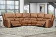 Parker Living Belmont 6 Piece Zero Gravity Power Reclining Sectional with Power Adjustable Headrests
