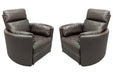 Parker Living Radius Manual Swivel Recliner Two Pack